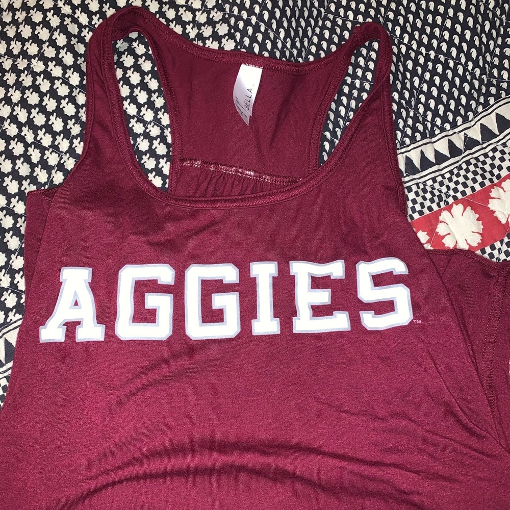 Texas A&M Aggies Maroon Halter Tank Top